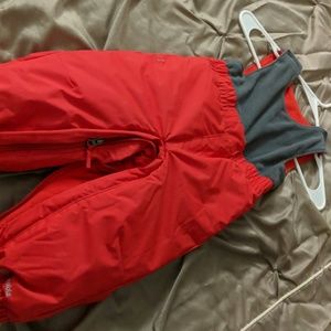 Toddler ski pants.